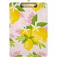 thumbnail image 1 of FMSHPON Lemons Clipboard Hardboard Wood Nursing Clip Board and Pull for Standard A4 Letter 13x9 inches, 1 of 8