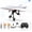 1 Landing Gear+2 Battery, variant on Power-Up RC Paper Airplane Kit with Gyro Stabilizer – DIY Electric Remote Control Plane with Dual Propellers, Lightweight Foldable Flying STEM Toy, A Good Gifts (1 Landing Gear+1 Battery)