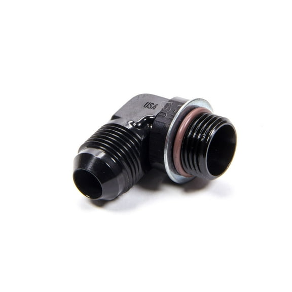 XRP 8AN Male to 8AN Male O-Ring Alum 90 Degree Fitting P/N 989108