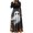 Dark Gray, variant on Drses Womens Dresses Fashion Printed Long Sleeve Round Neck Pullover Patchwork Dress Dresses For Women
