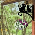 thumbnail image 4 of Iron Hanging Plant Hanger Bracket Wall Mounted Plant Hooks Cat Shape 338x398x1.8mm, 4 of 9