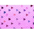thumbnail image 1 of Ahgly Company Indoor Rectangle Solid Purple Modern Area Rugs, 7' x 9', 1 of 4