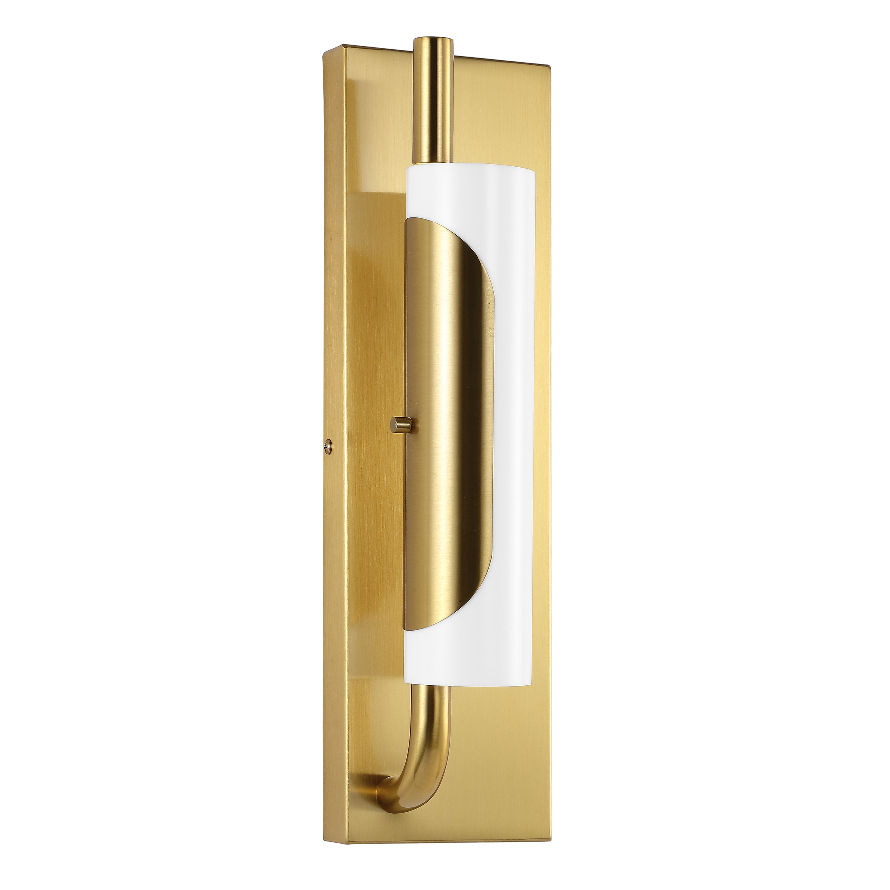 Safavieh Momo 4.5" Mid-Century Acrylic Sconces, Gold