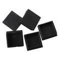 thumbnail image 2 of 30 Pcs Plastic Square Blanking End Caps Tubing Tube Inserts 50mm X 50mm, 2 of 5