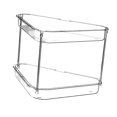 thumbnail image 4 of Luzkey 2 Tier Corner Makeup Organizer,Desktop Shower Shelf,Kitchen Organizer Rack, Corne Storage Rack for Toilet, Bathroom, Bedroom Transparent, 4 of 8