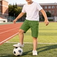 thumbnail image 6 of Taqqpue Boys Cargo Shorts Quick Dry Hiking Shorts Lightweight Athletic Short with Pockets Outdoors 5-15 Years, 6 of 10