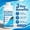 White, variant on Dishwasher Cleaner Tablets, Powerful Descaling Deodorizing Deep Cleaning Tabs, Grease Food Bad Smell for All Dishwashers, 1 Year of Cleaning Supplies