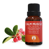Guru Nanda Calm Muscle Blend Aromatherapy 100% Pure & Natural .5 fl oz