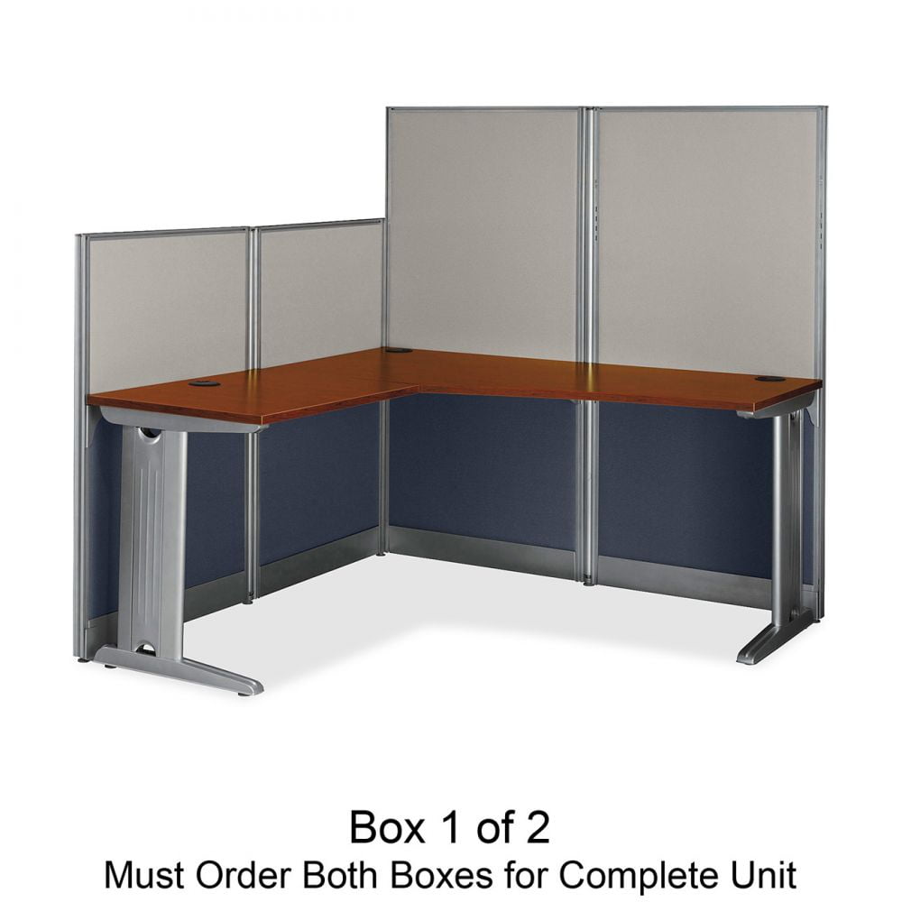 bbf OfficeinanHour LShaped Desk (Box 1 of 2) by Bush Furniture L