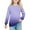 #0166-Purple, variant on Favoffer Boys Girls Base T-Shirt Gradient Crewneck Long-Sleeve Pullover Top Casual Kids Shirt for Daily Wear, Fall Layering, Holiday Toddler 5-14Y