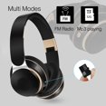 thumbnail image 2 of Auriculares Bluetooth RAT TAIL para chatear: cómodos auriculares estéreo inalámbricos supraaurales, 2 of 3