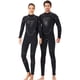 thumbnail image 2 of DIVE SAIL Traje de buceo 5MM Neopreno Manga larga Pantalones largos Traje de neopreno Antilátigo Artesanía exquisita Sensación de cuerpo fresco para invierno mujer gris XL sidaley OD019364-23, 2 of 6