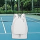 thumbnail image 1 of Mochila de tenis, mochila para portátil, con capacidad para 3 raquetas y compartimento para zapatos. beige, 1 of 8