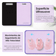 thumbnail image 2 of 3 Piezas Mouse Pads Antideslizantes 26x21cm Con Color Azul/morado/negro, 2 of 5