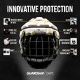 thumbnail image 3 of Funda para casco Guardian Cap Soft-Shell para hockey, color rojo, 3 of 9