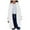 White, variant on MuZeFu Long Cardigans for Women Trendy Women's Fall And Winter Straight Cardigan Button Pocket Coat