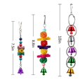 thumbnail image 3 of 6 piezas perchas para pájaros Gloria juguetes para columpios campana colgante Juguete para colgar hamacas y collares de pájaros, 3 of 9