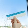 thumbnail image 6 of Shower Window Squeegee Cleaning Tool with Hanging Hook, Tiles And Mirror Squeegee for Misted Mirror Bathroom Blue Gray, 6 of 8