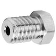 thumbnail image 3 of Extruder Print Head Nozzle, High Hardness Nickel Plated Brass Material Replacement Extruder Nozzle  For 3D Printer For Printing Shop, 3 of 8