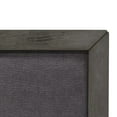 thumbnail image 3 of Kiran Queen Size Platform Bed, Gray Upholstered Headboard, Wood Frame, 3 of 6