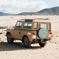 thumbnail image 5 of Haiem Spare Tire Cover , Wheel Cover with Floral printed, Camper Spare Tire Cover Fit for Jeep Wrangler Rv SUV Truck Travel Trailer-16 inch, 5 of 8
