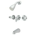 thumbnail image 2 of Kingston Brass KB6231LL Robinet de Baignoire et de Douche à Trois Poignées, 2 of 4