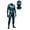 Spider Hero #4, variant on Spider Cosplay, Spider Emblem Hero Costume, Body Long Sleeve Jumpsuit with Oversized Spider Chest Graphic, Web Texture Details, Integrated Gloves and Face Mask, Stretch Cosplay Suit for Halloween
