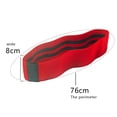 thumbnail image 2 of Band Hip Resistance Workout Band-Fabric Loop Circle for Legs, Butt, Glute, 2 of 5