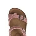 thumbnail image 4 of Wonder Nation Toddler Girls Animal Footbed Sandal, 4 of 7