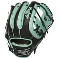 thumbnail image 2 of Rawlings Pro Preferred Baseball Gloves and Mitts, 11.75 In. Black and Blue, Right Hand Throw, 2 of 5