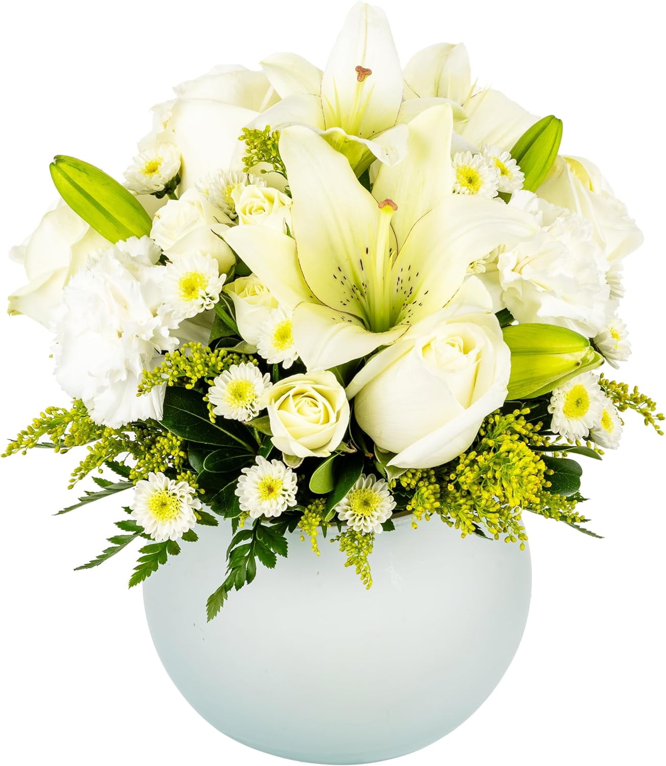 Sweetheart Bouquet - Yellow and White Farm Direct Fresh Cut Flowers - 15  Stems - by Bloomingmore - Walmart.com, image size:1304x1500