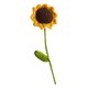 thumbnail image 3 of Billuyoard Rama de flores artificiales, tejido de costura, girasoles falsos decorativos, artesanía DIY, ramo de simulación de arte, decoración Flores artificiales, 3 of 3