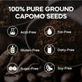 thumbnail image 3 of Cafe Capomo Herbal Coffee Alternative, Caffeine & Acid Free, Vanilla Dark Roast, 3 oz. From Tattva’s Herbs, 3 of 5