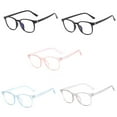 thumbnail image 2 of Unisex Plain Clear Glasses Ultra Light Decoration Transparent Women Men Eyewear Prescription Optical Spectacle Frames, 2 of 6