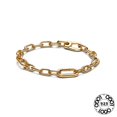 thumbnail image 1 of Pulsera de cadena de eslabones de plata 925, brazalete de perlas de colección Pandra ME, joyería de moda para Festival, regalo, 1 of 4