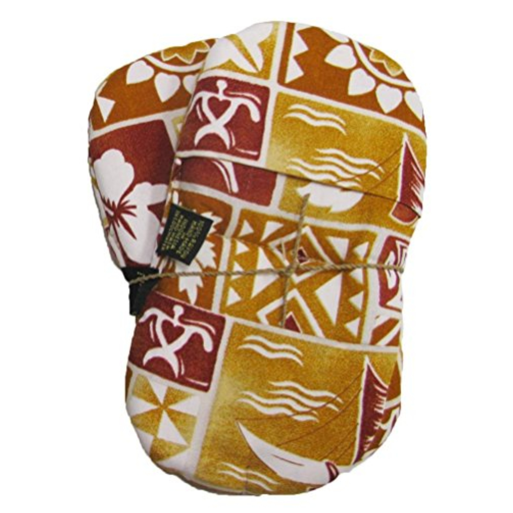 Hawaiian Maui Microwave Oven Mitts 3 Sets (Brown)