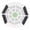 White, variant on YAHHU Portable Laptop Cooler Pad with Luminous Large Fan, Foldable USB Powered Cooling Stand for Notebooks up to 17 inches / 43.1 cm, White