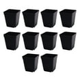 thumbnail image 6 of Plastic Plant Pots, 10 Pack Square Flower Planting Pots, Plant Seedling Pots, Seedling Nursery Transplanting Planter Container Indoor Outdoor, 6 of 8