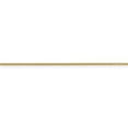 thumbnail image 3 of Diamond2Deal Collier Chaîne Plate en Or Jaune 10K 1.1 mm pour Femmes 20 Pouces, 3 of 6