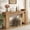 Light Brown, variant on Fnova 70.9" Farmhouse Console Table for Entryway, Long Narrow Wood Entryway Table, Easy Assembly, Light Brown