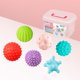 thumbnail image 5 of Juego de 6 piezas de bolas con múltiples texturas, juguete sensorial para bebé, nuevo desarrollo táctil a la moda, 5 of 5