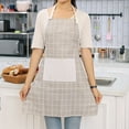 thumbnail image 3 of SPRING PARK Kitchen Cooking Aprons, Adjustable Bib Soft Chef Apron with Pockets for Men Women, 3 of 4