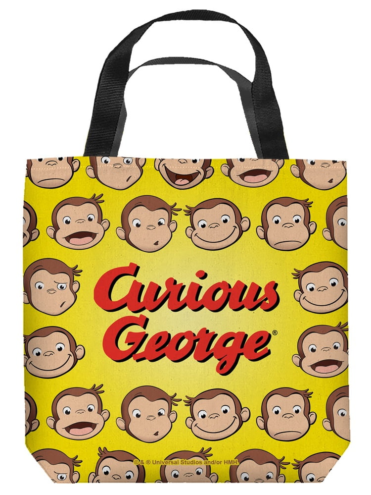 Curious Curious Heads Tote Bag White
