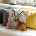 thumbnail image 3 of SHANXI Throw Pillow Covers with Retro Flower Background Decorative Pillow Covers Cushion Cases Square Pillowcase 20x20in, 3 of 5