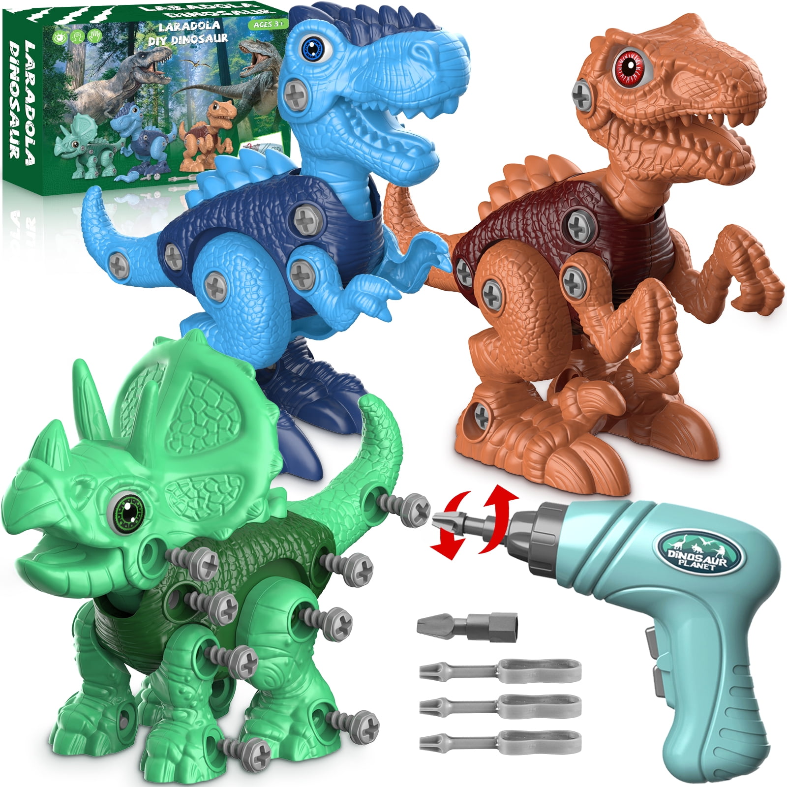 Take Apart Dinosaur Toys Niños 3 4 5 6 7 Años 141 Pcs... Take Apart Dinosaur Toys Niños 3 4 5 6 7 Años 141 Pcs...