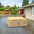 thumbnail image 3 of Budge Industries StormBlock™ Savanna Square Patio Coffee Table/Ottoman Cover - 36L x 36W x 16H in., 3 of 9