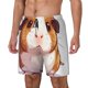thumbnail image 1 of Balery Cartoon Guinea Pig Bañador para hombre, shorts de playa de secado rápido con entrepierna y forro de compresión-XX-Large, 1 of 6