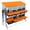 8 compartments - with stand, variant on 8 Hole Roll Out Nest Box for Chicken Coop, Metal Roll Away Chickens Laying Boxes with Lid Cover to Egg Collection, Hen Roosting Box with Legs