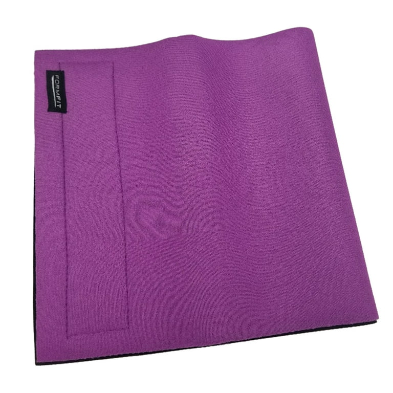Formfit Slimmer Flexible Neoprene Belt for Women Helps Weight Loss 10 One Size Fits Waists Up to 40.5 Metallic Purple Walmart
