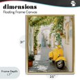 thumbnail image 4 of Stupell Industries Eclectic Vacation Ride Through Alley Gold Floating Frame Canvas Art, 25 x 31, by Franklyn Gregory, 4 of 8